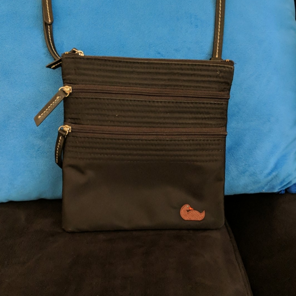 Nylon Triple Zip Bag